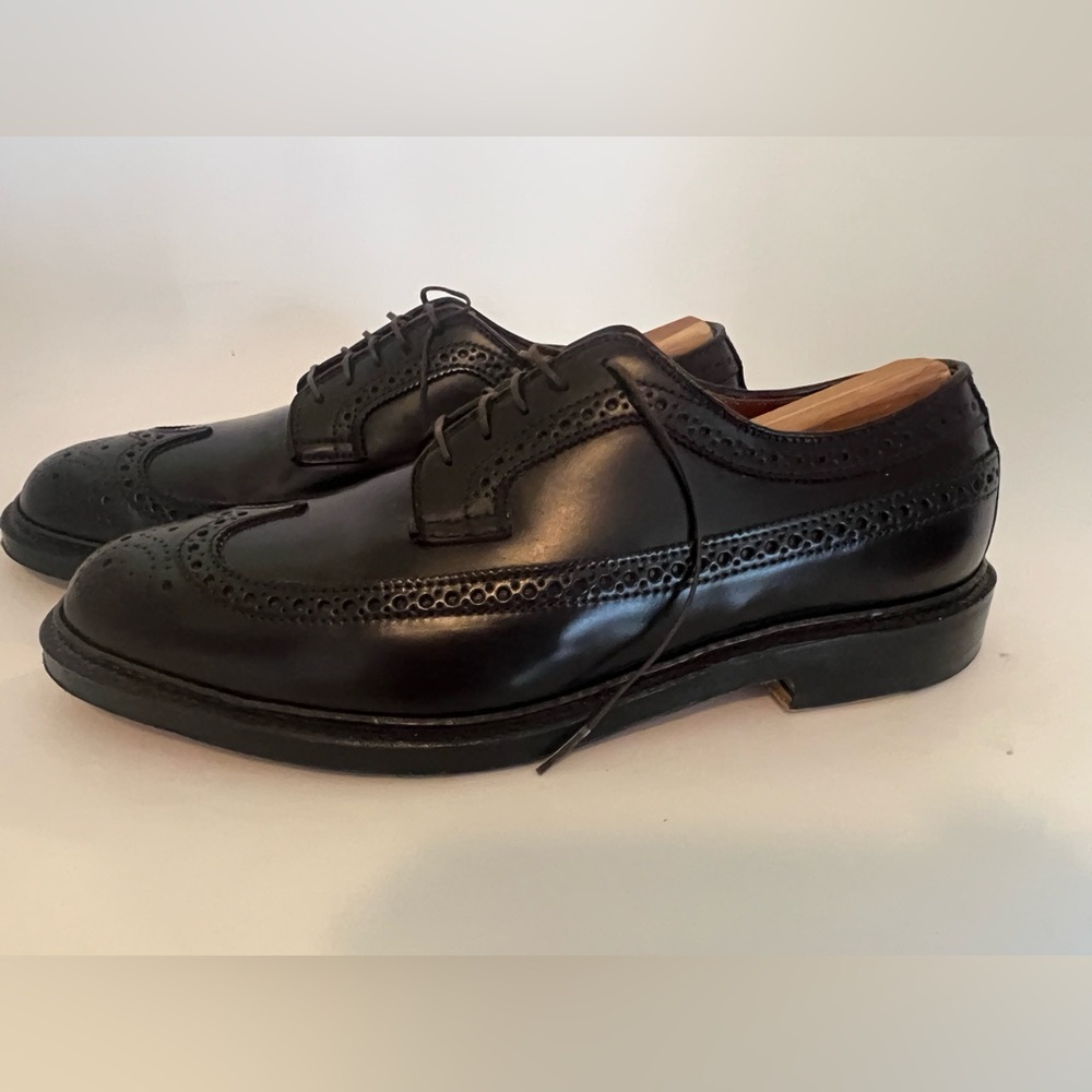 975 - Long Wing Blucher in Color 8 Shell Cordovan